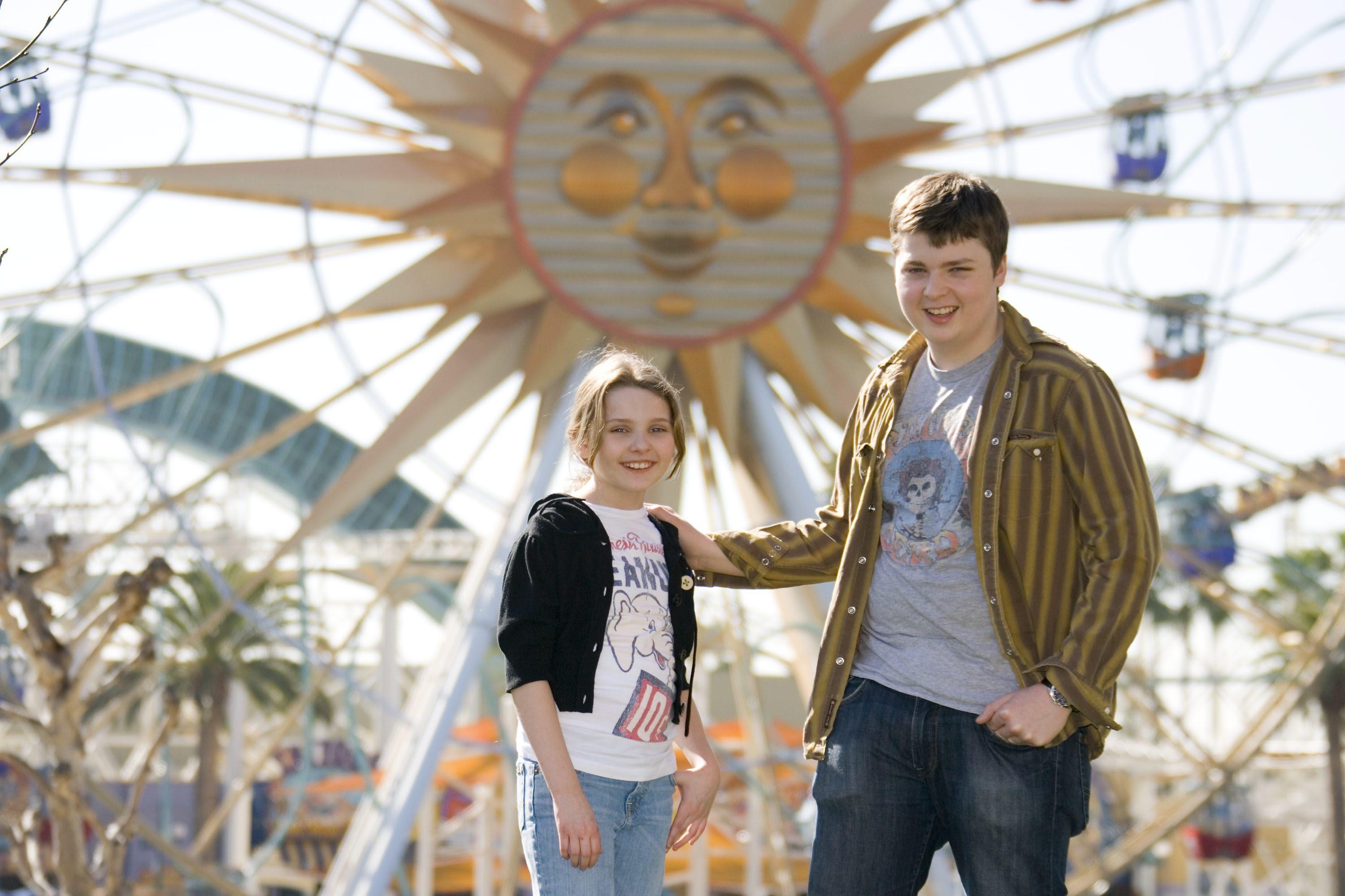 At Disney with Spencer HQ
